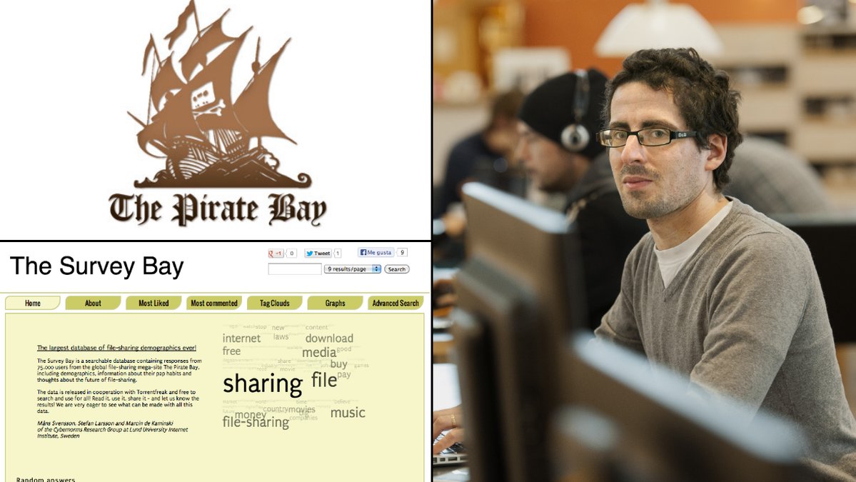 En av forskarna berättar om den stora undersökningen av Pirate Bays användare.